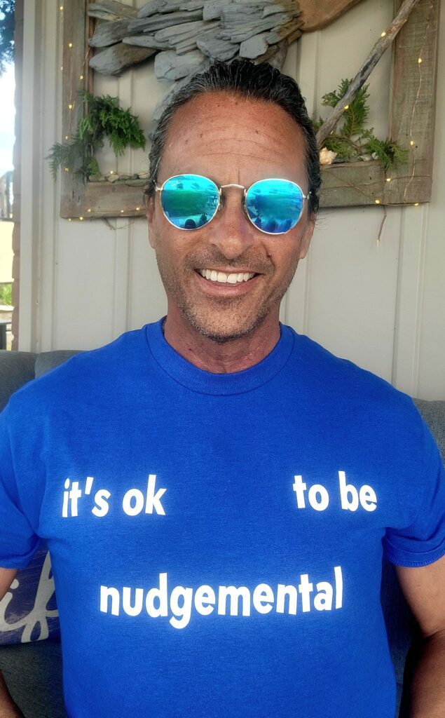 it's ok to be nudgemental™ Tshirt